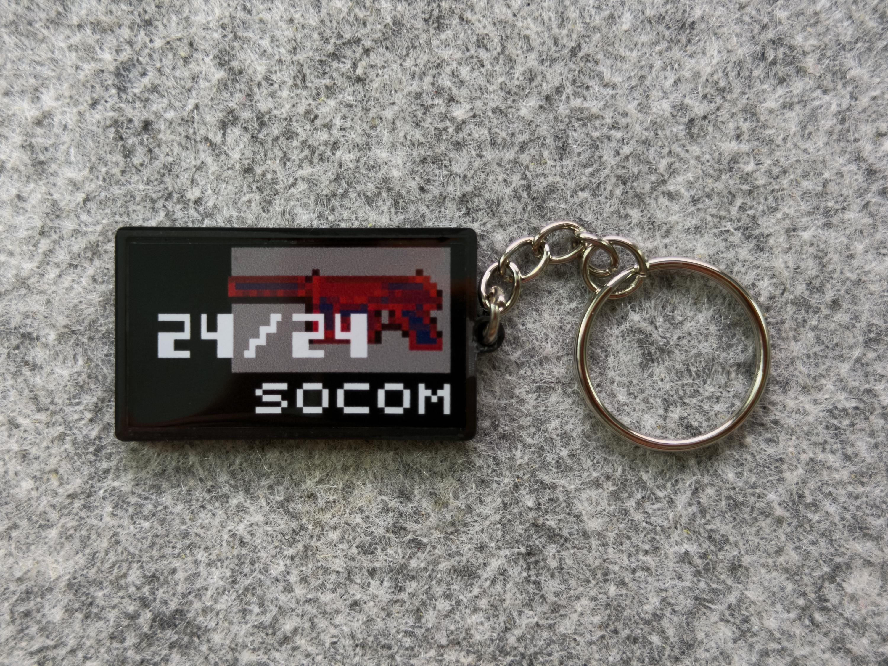 Metal Gear Solid PS1 Keychain: Retro Gamer Gift