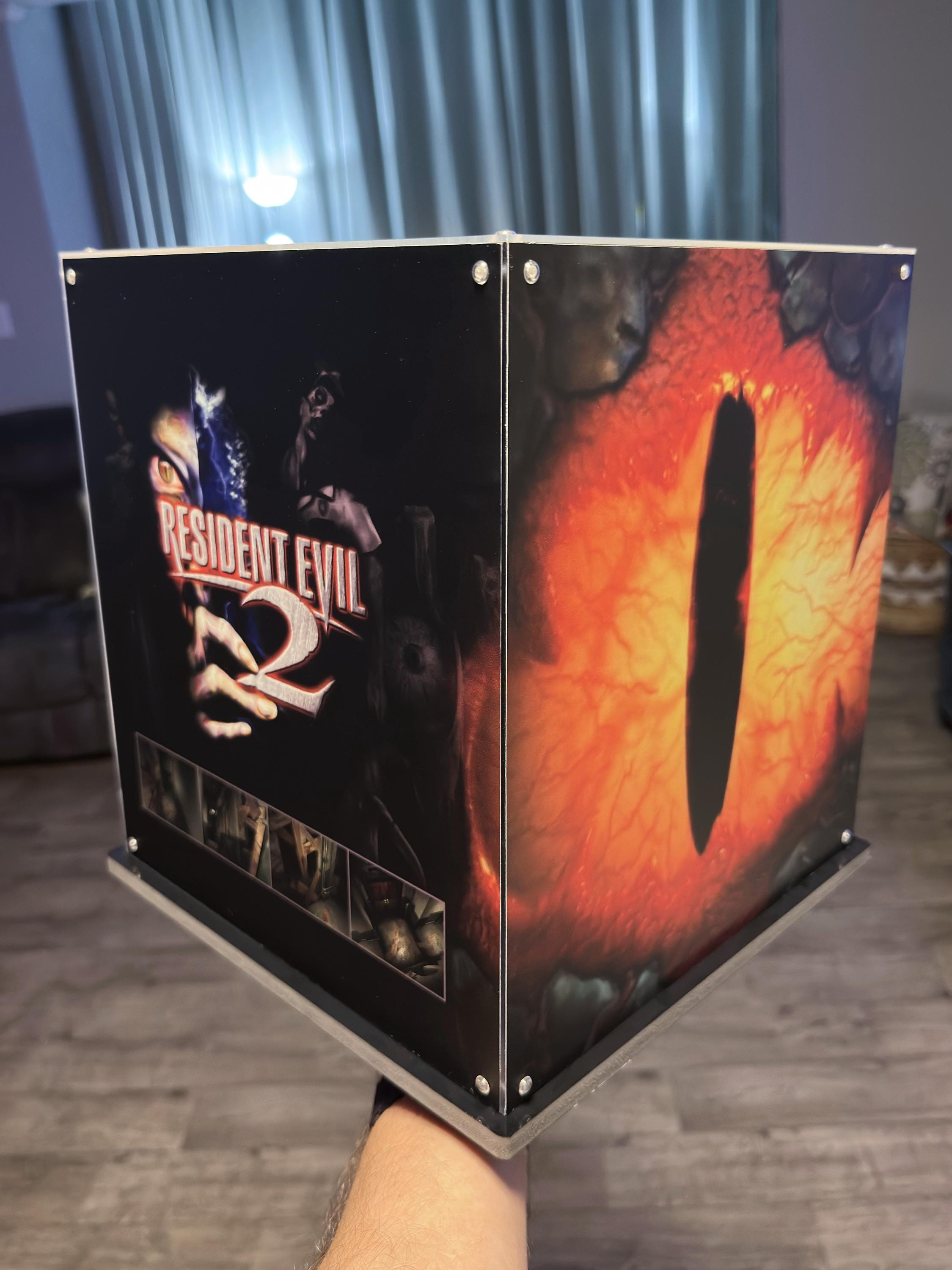 Resident Evil 2 Diorama | RPD West Wing Corridor Scene After Licker | 3D Printed Display in Acrylic Case