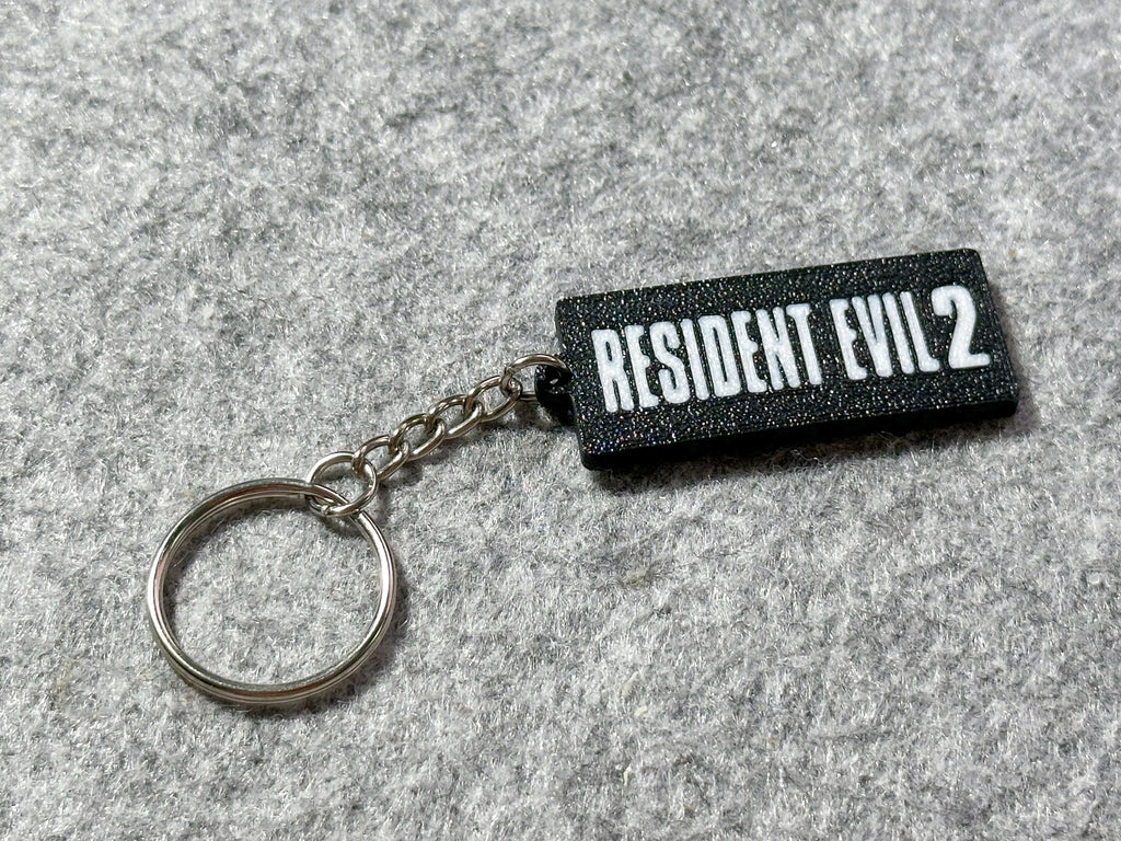 Resident Evil 2 Keychain: PS1 Game, Claire FINE Health Status Bar